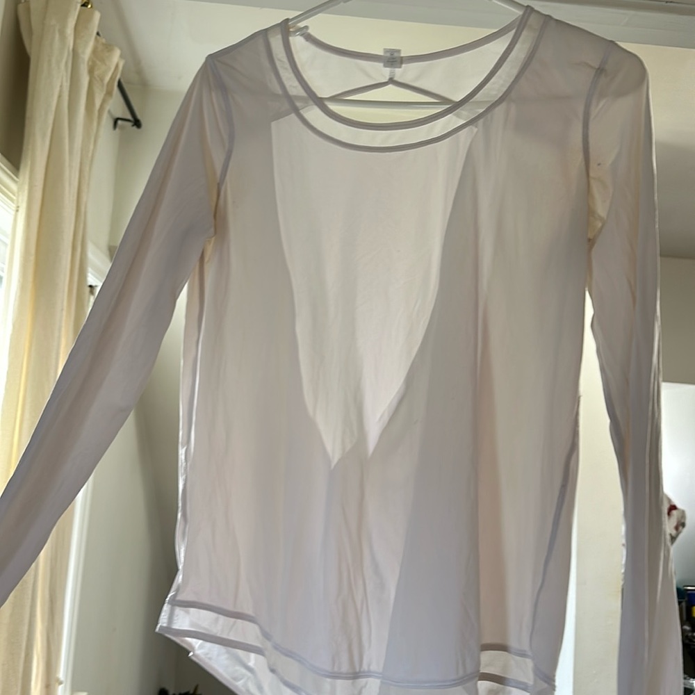 Lululemon Long Sleeve Open Back
